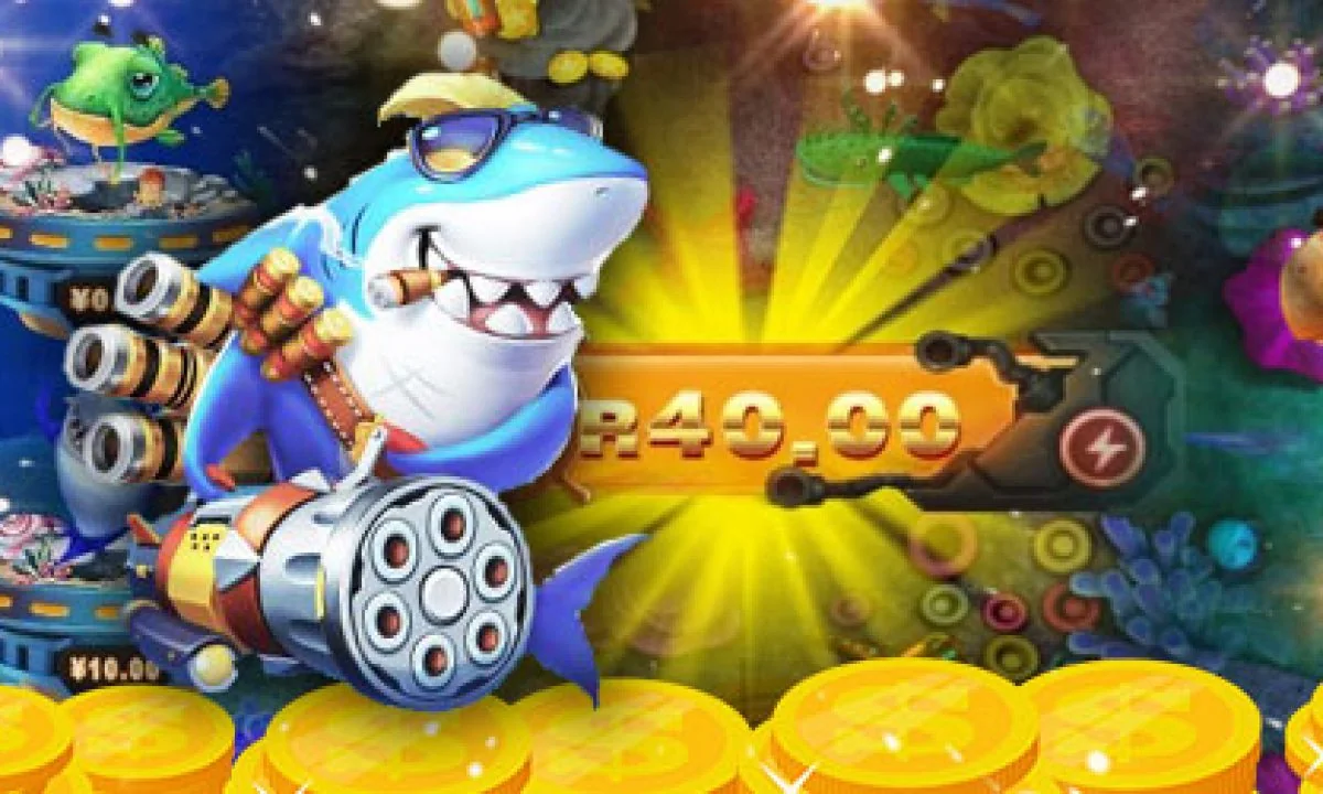 Adegan arcade bawah laut untuk permainan tembak ikan